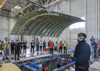 THY Teknik'te ilk yolcu-kargo uçağı dönüşüm projesinde önemli aşama