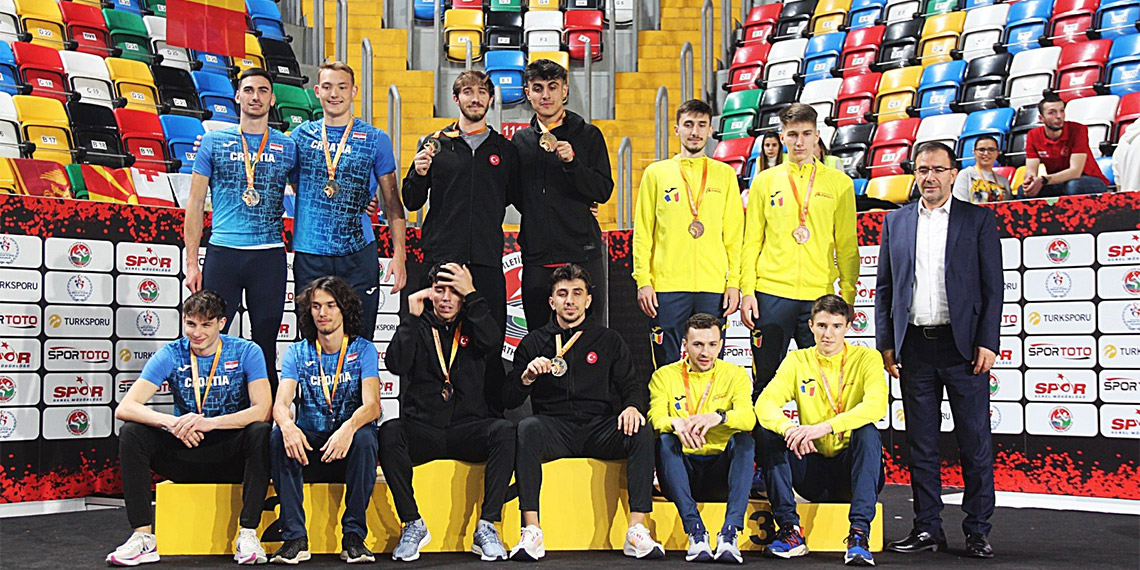 28'inci Balkan Salon Atletizm Şampiyonası'nda 18 madalya