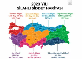 Türkiye'nin silahlı şiddet haritası açıklandı