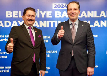 Yeniden Refah Partisi 2'si büyükşehir 80 belediye başkan adayını açıkladı