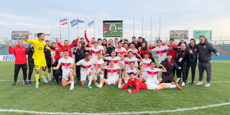 19 Yaş Altı Milli Futbol Takımı, Avrupa Şampiyonası'na katılmaya hak kazandı