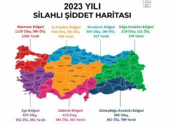 2023 türkiye silahlı şiddet haritası yayınlandı