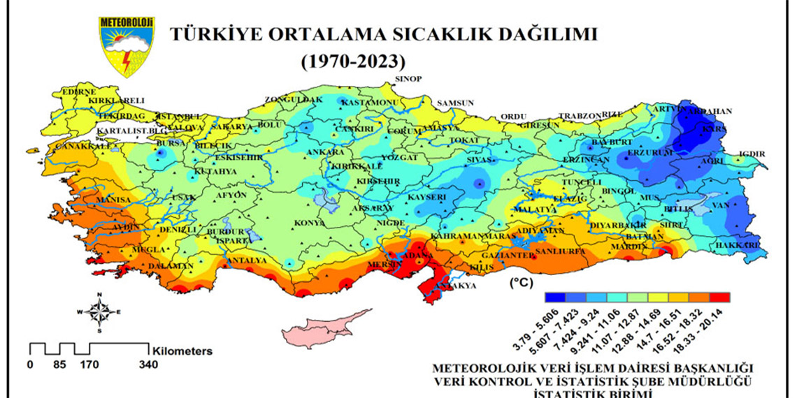 53 yılın sıcak ve soğuk rekorları