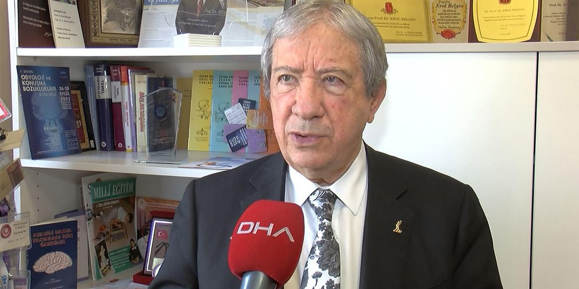 Ankara'da özel üniversitede Odyoloji ve Konuşma Bozuklukları uzmanı Prof. Dr. Erol Belgin, gürültü kirliliğinin okul başarısını yüzde 36 düşürdüğünü söyledi.