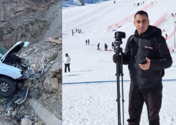 Artvin'de yamaca çarpan otomobildeki gazeteci öldü