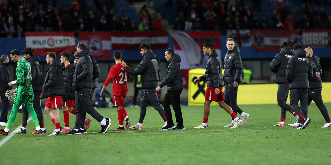 Avusturya-Türkiye maçı 6-1 bitti. Milli takımın karşılaşmadaki tek golünü 25’inci dakikada penaltıdan Hakan Çalhanoğlu kaydetti.