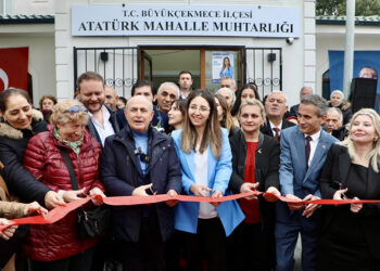 Atatürk Mahallesi muhtarlık binası törenle açıldı