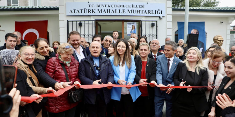 Atatürk Mahallesi muhtarlık binası törenle açıldı