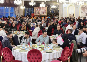 Sultangazi Belediyesi personeli için iftar yemeği
