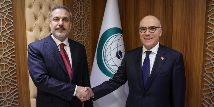 Hakan Fidan Tunus Dışişleri Bakanı ile görüştü