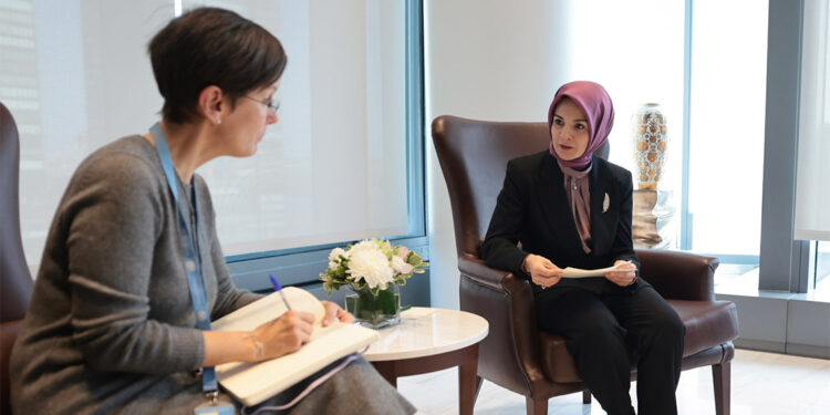 Bakan Göktaş, BM Kadına Karşı Şiddet Özel Raportörü ile görüştü