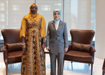 Bakan Göktaş, Coulibaly Mariam Maıga ile bir araya geldi