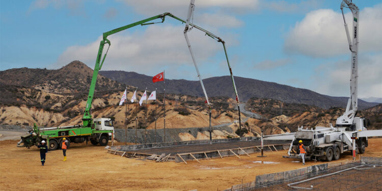 OYAK, peletleme yatırımında inşaat faaliyetine başladı