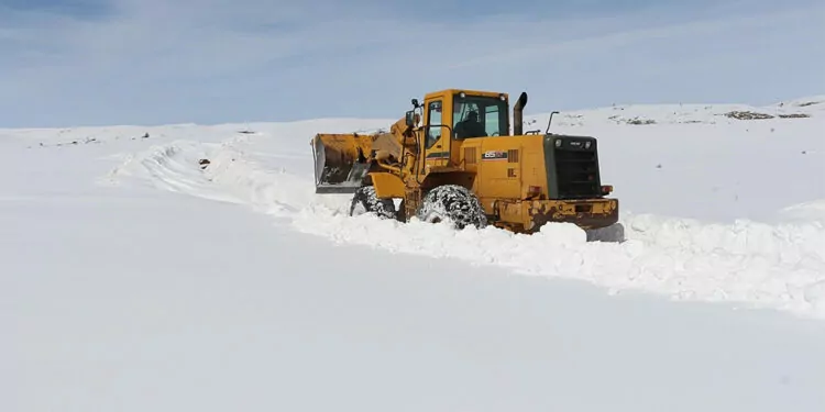 Bingöl'de kardan kapanan 30 yerleşim yerinin yolu açıldı