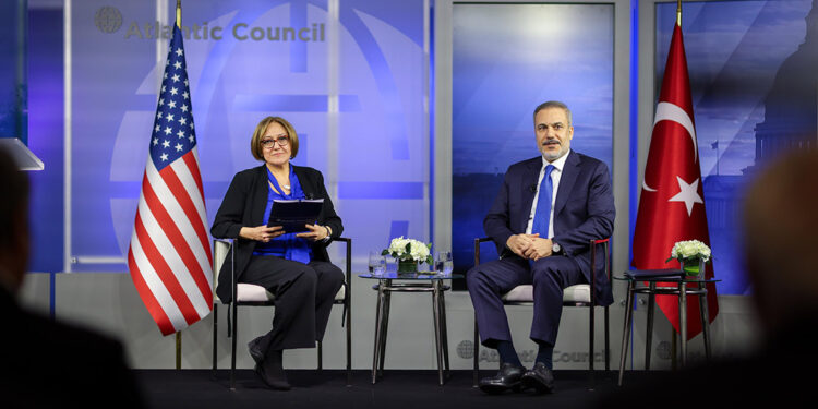Bakan Fidan, ABD Atlantik Konseyi’nde konuştu