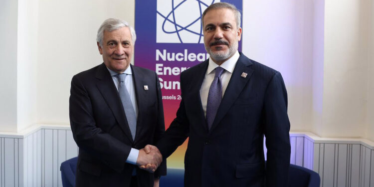 Bakan Fidan, İtalya Başbakan Yardımcısı ile görüştü