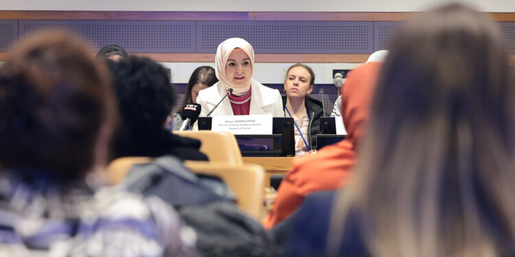 Bakanı Göktaş’tan BM'de kadın-erkek eşitliği vurgusu