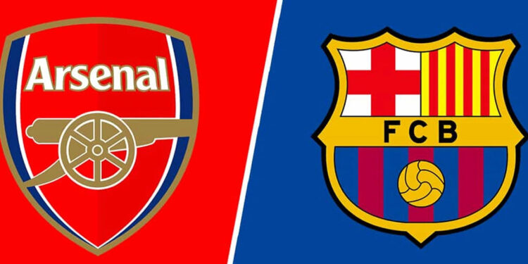 Barcelona ve Arsenal çeyrek finale yükseldi