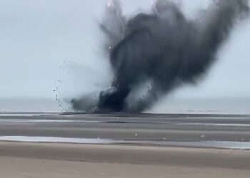 Belçika'da 2. Dünya Savaşı'ndan kalma bomba imha edildi