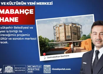 Beşiktaş’ta dolmabahçe gazhane projesi hayata geçirilecek