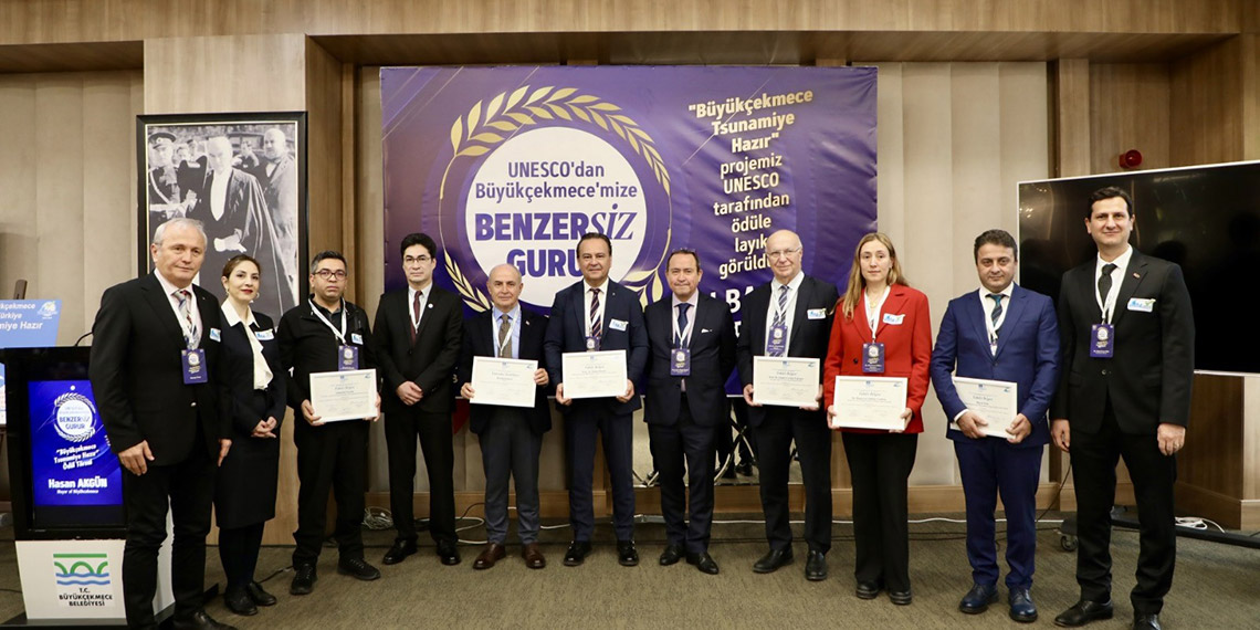 Büyükçekmece'ye 'Tsunamiye Hazır Kent Sertifikası'