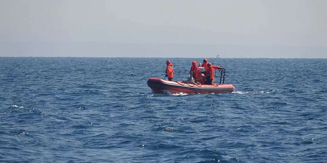 Batan bottaki kayıp göçmenleri arama çalışmaları 3'üncü gününde