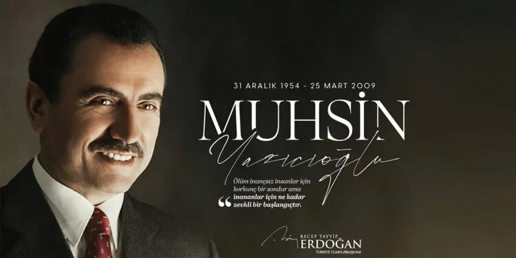 Erdoğan, muhsin yazıcıoğlu'nu ölümünün 15'inci yılında andı