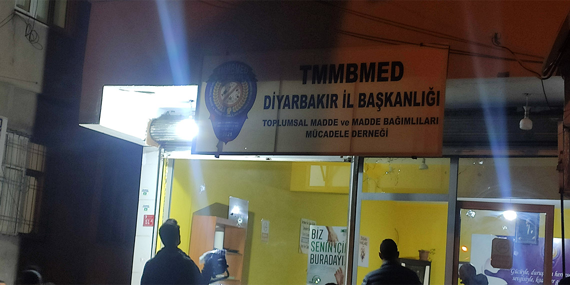 Diyarbakır’da Toplumsal Madde ve Madde Bağımlıları Mücadele Derneği’ndeki kavga 'madde kullanmayın' uyarısının ardından çıkmış.
