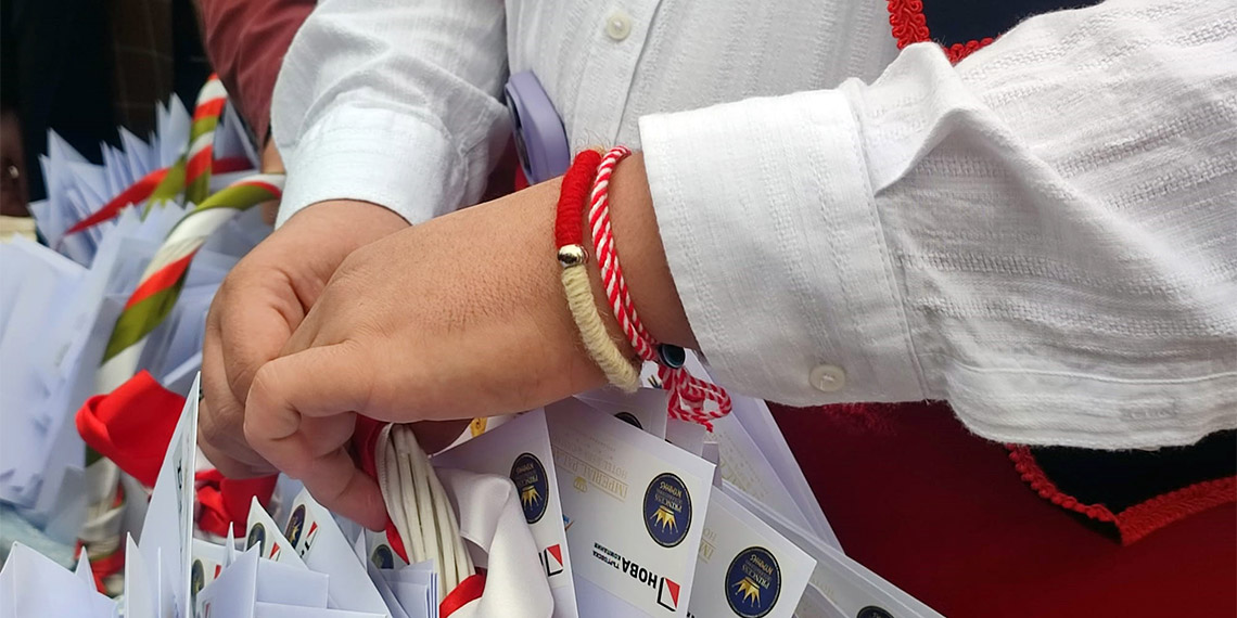 Edirne'de 'Baba Marta' etkinliği yapıldı