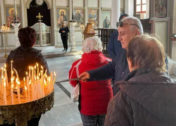 Ortodoks sveti georgi kilisesi papazı ölüm yıl dönümünde anıldı