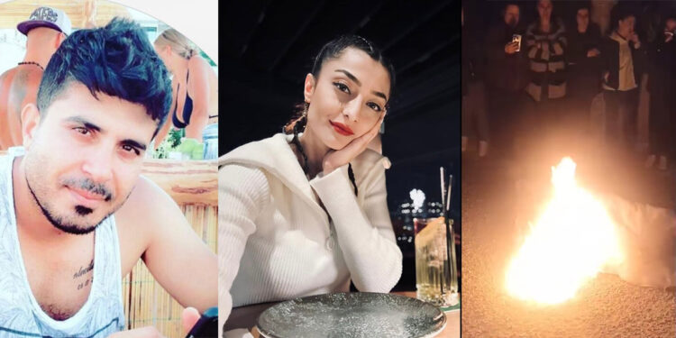 Mervegül'ün gelinliğini benzin döküp ateşe verdi