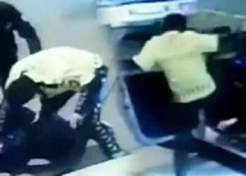 Ehliyetsiz sürücüyü tekmeleyen polise soruşturma