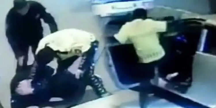 Ehliyetsiz sürücüyü tekmeleyen polise soruşturma