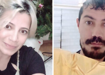Eşini boğazını keserek öldürüp, oğlunu yaraladı