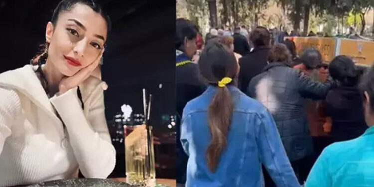 Eski eşinin öldürdüğü Mervegül'ün tabutunu kadınlar taşıdı