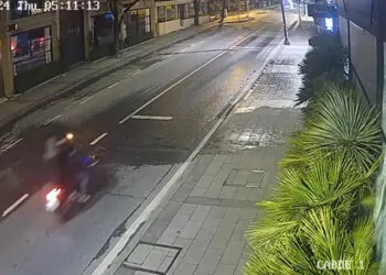 Etiler'deki nusr-et restoranına saldırı anı kamerada