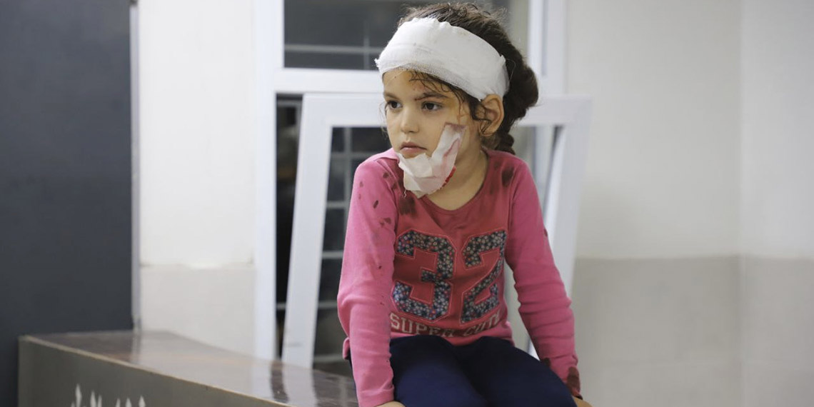 Gazzeli çocuklar ölüm korkusuyla karşı karşıya