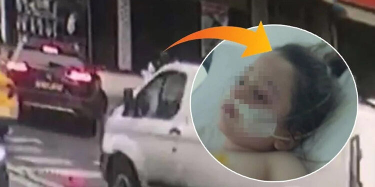 Gizli aşk faciası; camdan atlarken kaldırımdaki çocuğu hastanelik etti