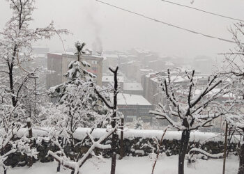 Hakkari'de kar yağışı
