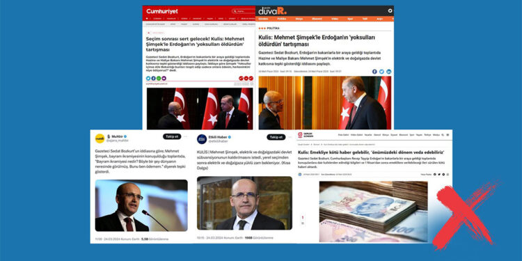 Cumhurbaşkanı Erdoğan ile Bakan Şimşek arasında tartışma yaşandı mı?