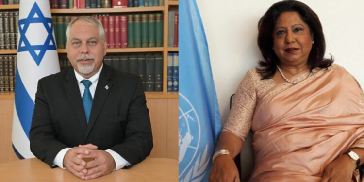 İsrail, BM'nin cinsel şiddet raporunun 'yarısını' kabul etti