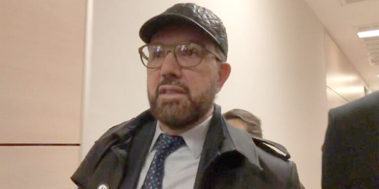 Bülent Cihantimur İstanbul Adalet Sarayı'na geldi