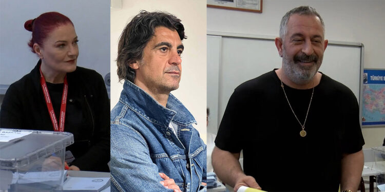 Candan Erçetin sandık görevlisi oldu