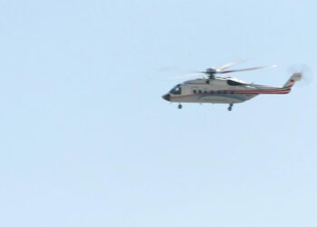 Erdoğan miting alanına helikopterle geldi