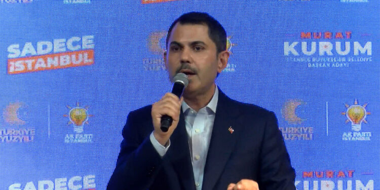 Murat Kurum Güngören mitinginde konuştu