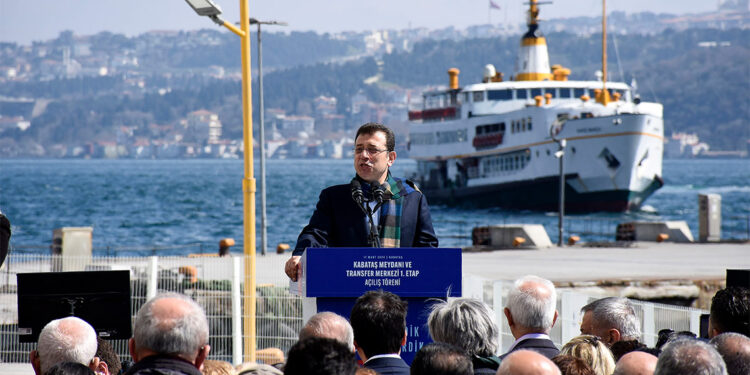 İmamoğlu, Kabataş Transfer Merkezi 1. etabının açılışına katıldı