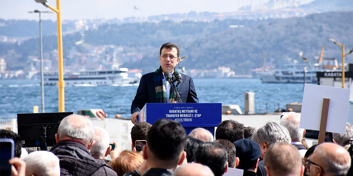 İmamoğlu, Kabataş Transfer Merkezi 1. etabının açılışına katıldı