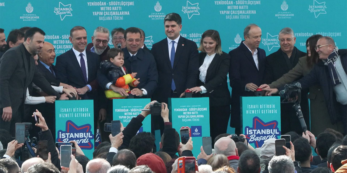 İstanbul Büyükşehir Belediye Başkanı Ekrem İmamoğlu, "Metro için açılan tünelleri kapatıyor" diyorlar, yok öyle bir şey. Ben üzülüyorum. Ben bir siyasetçi, bir belediye başkanı olsam bu açıklamaları yapmam, utanırım" dedi.
