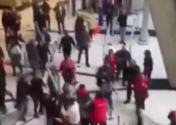PKK sempatizanları olay çıkardı, yaralılar var