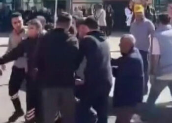 Görevli doktor hastane bahçesinde darbedildi